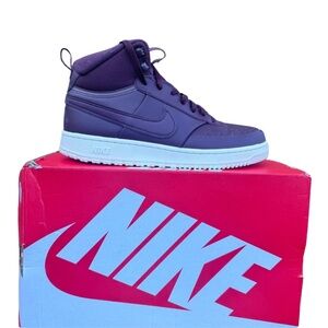 NIKE COURT VISION MID WINTER HIGH TOP SNEAKERS